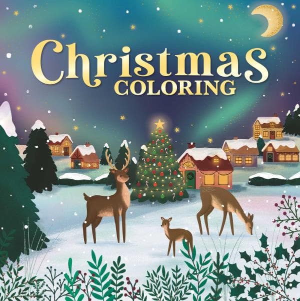 Cover of Christmas Coloring: 94 Magical Pages to Color