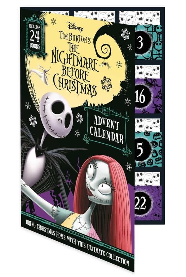 Cover of Tim Burton's The Nightmare Before Christmas Advent Calendar (Disney)