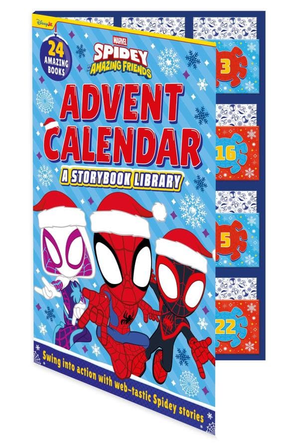 Cover of Marvel Spidey and his Amazing Friends Advent Calendar: A Storybook Library