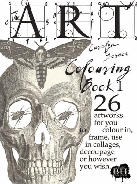 Cover of The Art Colouring Book 1: 26 Artworks for You to Colour In, Frame, Use in Collages, Decoupage or However You Wish