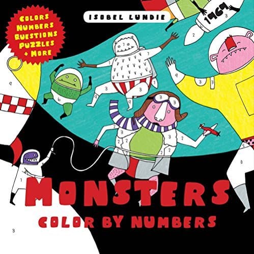 Cover of Monsters Color by Numbers