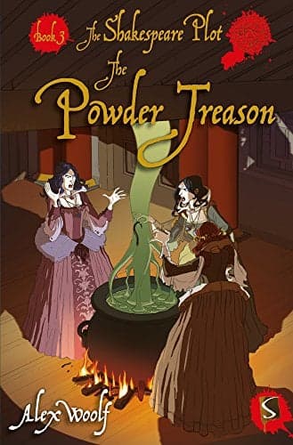 Cover of The Powder Treason (The Shakespeare Plot, Bk. 3)
