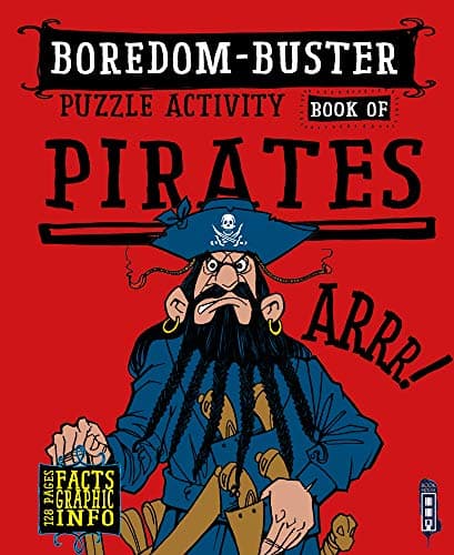 Cover of Pirates (Boredom-Buster Puzzle Activity Book of)