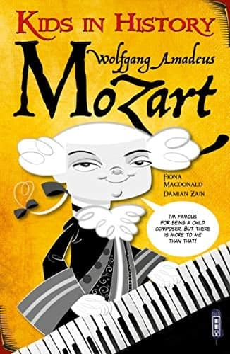 Cover of Wolfgang Amadeus Mozart (Kids in History)