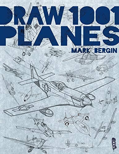 Cover of Draw 1001 Planes (Draw 1001 Series)