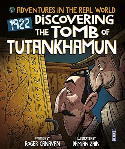 Cover of 1922 Discovering the Tomb of Tutankhamun (Adventures in the Real World)