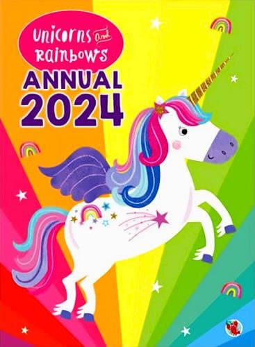 Cover of Unicorns and Rainbows Annual 2024