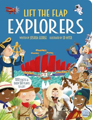 Cover of Explorers (Lift-The-Flap History)