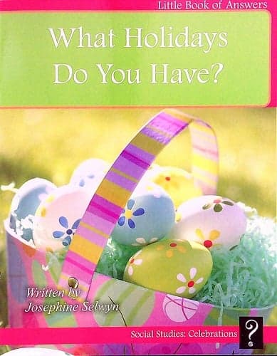 Cover of What Holidays Do You Have? (Little Book of Answers)