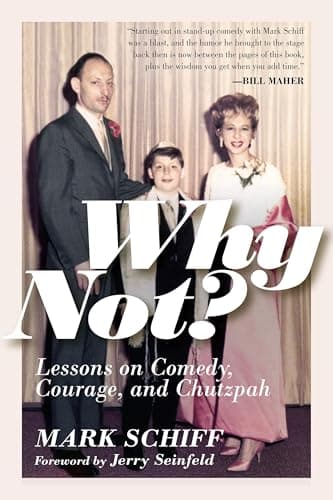 Cover of Why Not? Lessons on Comedy, Courage, and Chutzpah