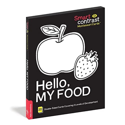 Cover of Hello, My Food (Smart Contrast Montessori Cards)