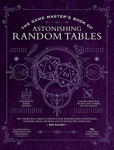 Cover of The Game Master's Book of Astonishing Random Tables