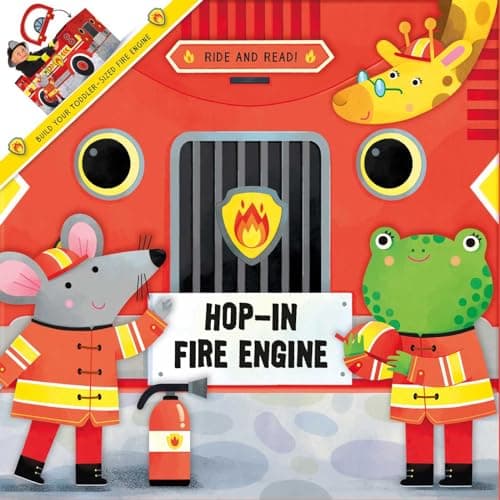 Cover of Hop-In Fire Engine (Ride and Read!)