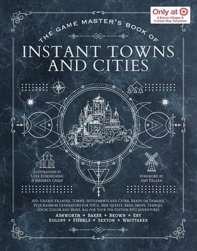 Cover of The Game Master's Book of Instant Towns and Cities (The Game Master Series) (Target Edition)