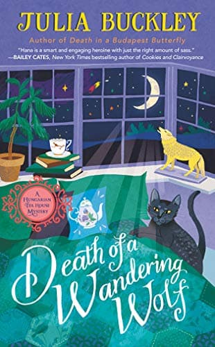 Cover of Death of a Wandering Wolf (Hungarian Tea House Mystery, Bk. 2)