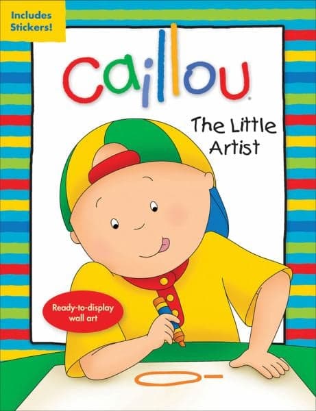 Cover of The Little Artist (Caillou)