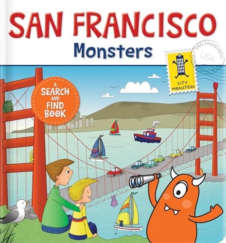 Cover of San Francisco Monsters: A Search and Find Book (City Monsters)