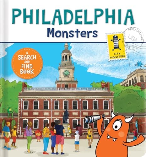 Cover of Philadelphia Monsters: A Search and Find Book (City Monsters)