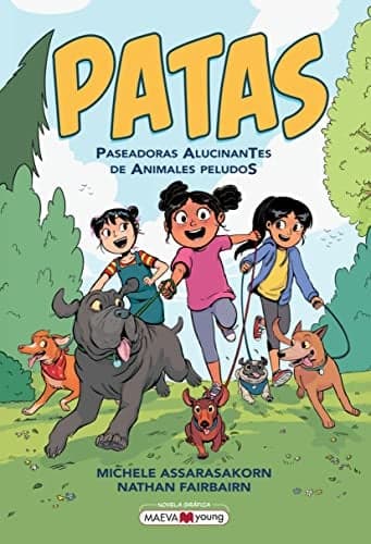 Cover of Patas: Paseadoras Alucinantes de Animales Peludos