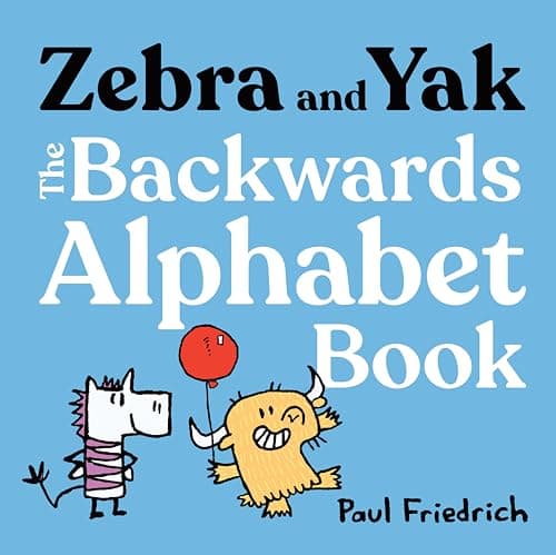 Cover of The Backwards Alphabet Book (Zebra and Yak)