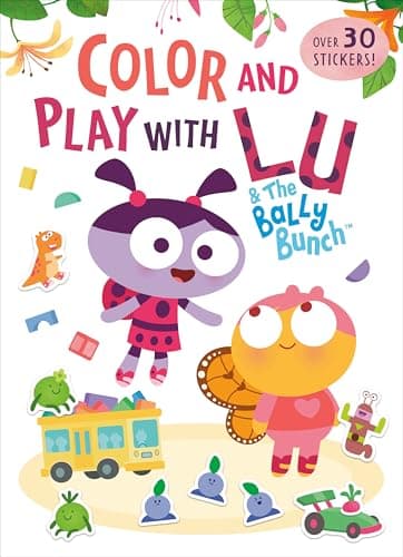 Cover of Color and Play With Lu & the Bally Bunch (Lu & the Bally Bunch)
