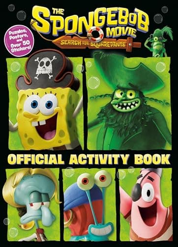 Cover of The SpongeBob Movie: Search for SquarePants Official Activity Book