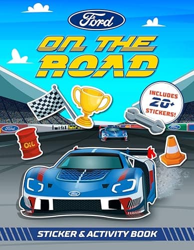 Cover of On the Road Sticker & Activity Book (Ford)