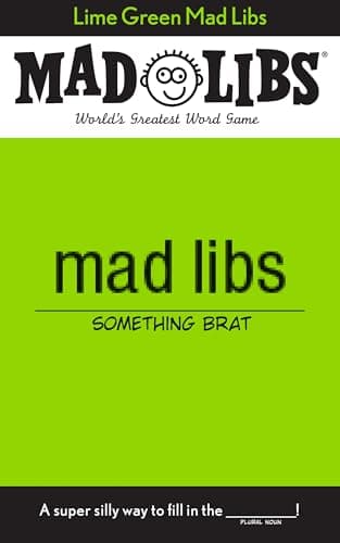 Cover of Lime Green Mad Libs