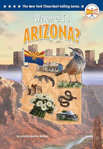Cover of Where Is Arizona? (WhoHQ)