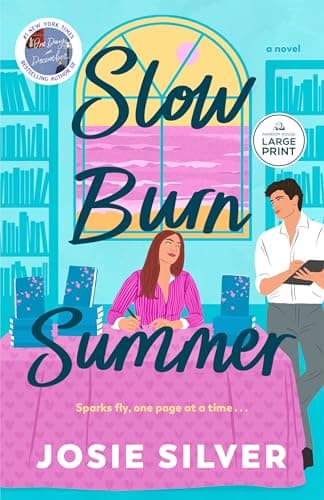 Cover of Slow Burn Summer (Large Print)