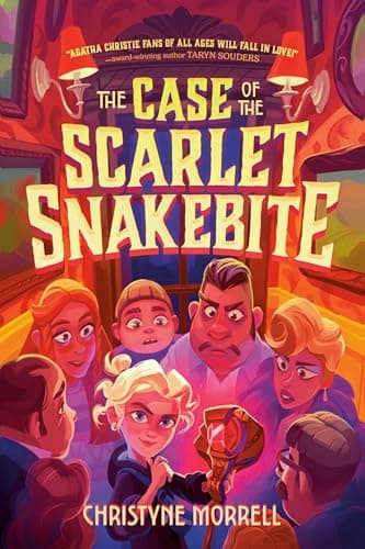 Cover of The Case of the Scarlet Snakebite