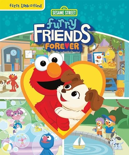 Cover of Furry Friends Forever First Look and Find (Sesame Street)