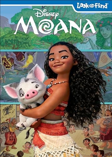 Cover of Disney Moana (Look and Find)