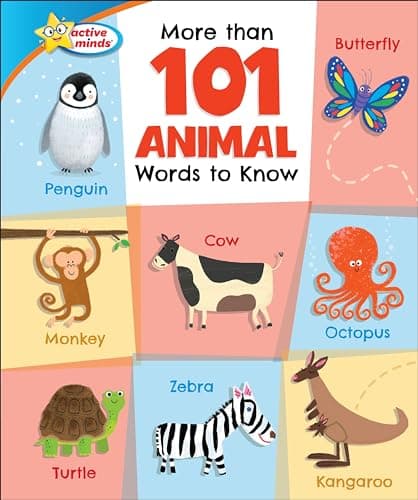 Cover of More Than 101 Animal Words to Know (Active Minds)
