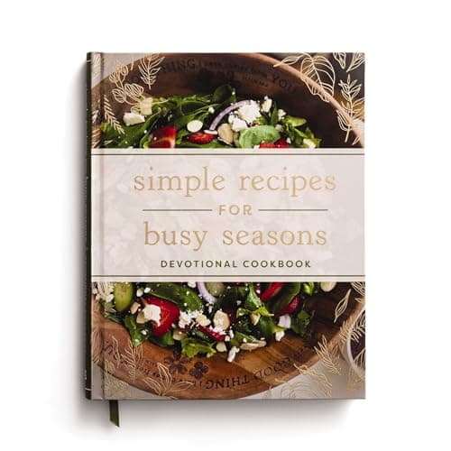 Cover of Simple Recipes for Busy Seasons Devotional Book