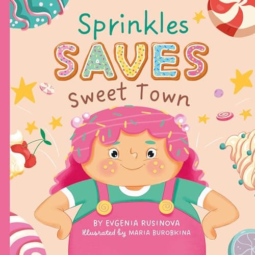Cover of Sprinkles Saves Sweet Town (My First Storytime)