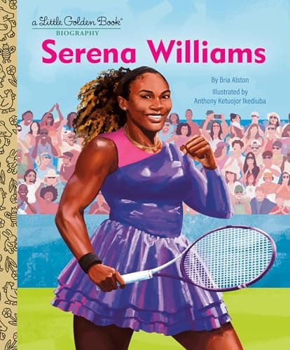 Cover of Serena Williams (Little Golden Book Biography)