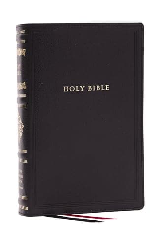 Cover of RSV, Personal Size Bible (Thumb Indexed, #7796BK - Black Genuine Leather, Sovereign Collection)