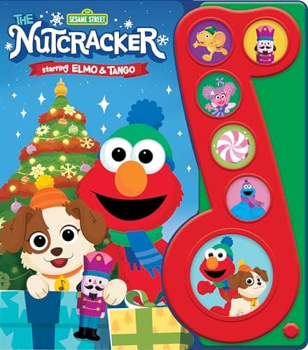 Cover of The Nutcracker Starring Elmo & Tango Play-A-Sound Book (Sesame Street)