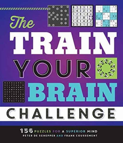 Cover of The Train Your Brain Challenge - 156 Puzzles for a Superior Mind