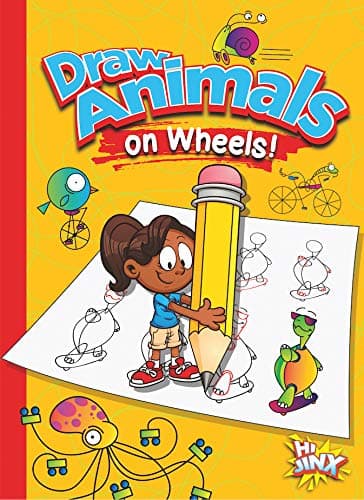Cover of Draw Animals on Wheels! (Silly Sketcher)