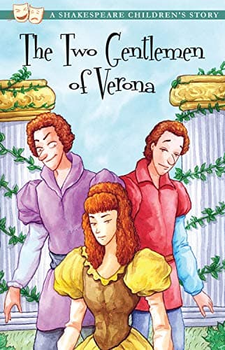 Cover of The Two Gentlemen of Verona: A Shakespeare Children's Story (Sweet Cherry Easy Classics)
